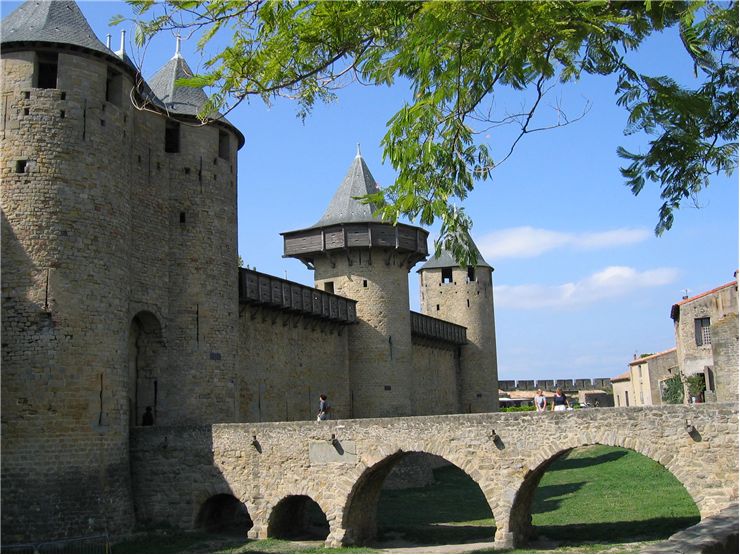 Enterance of the Castle - Cité de Carcassonne