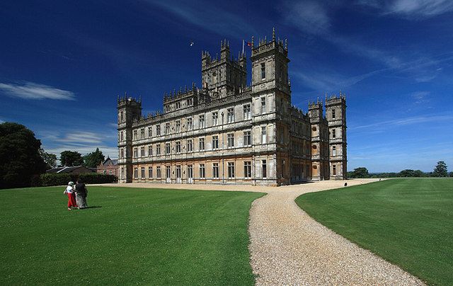 Highclere Castle - View from the path